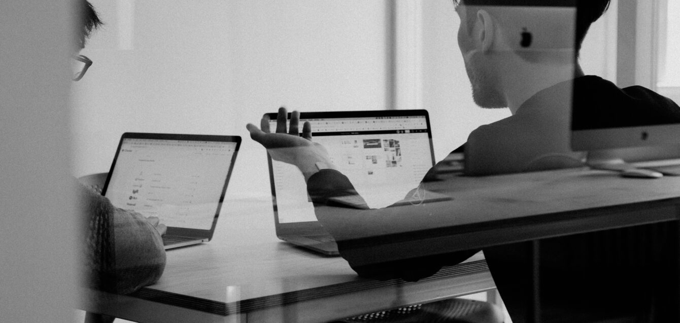 man-using-MacBook man using MacBook