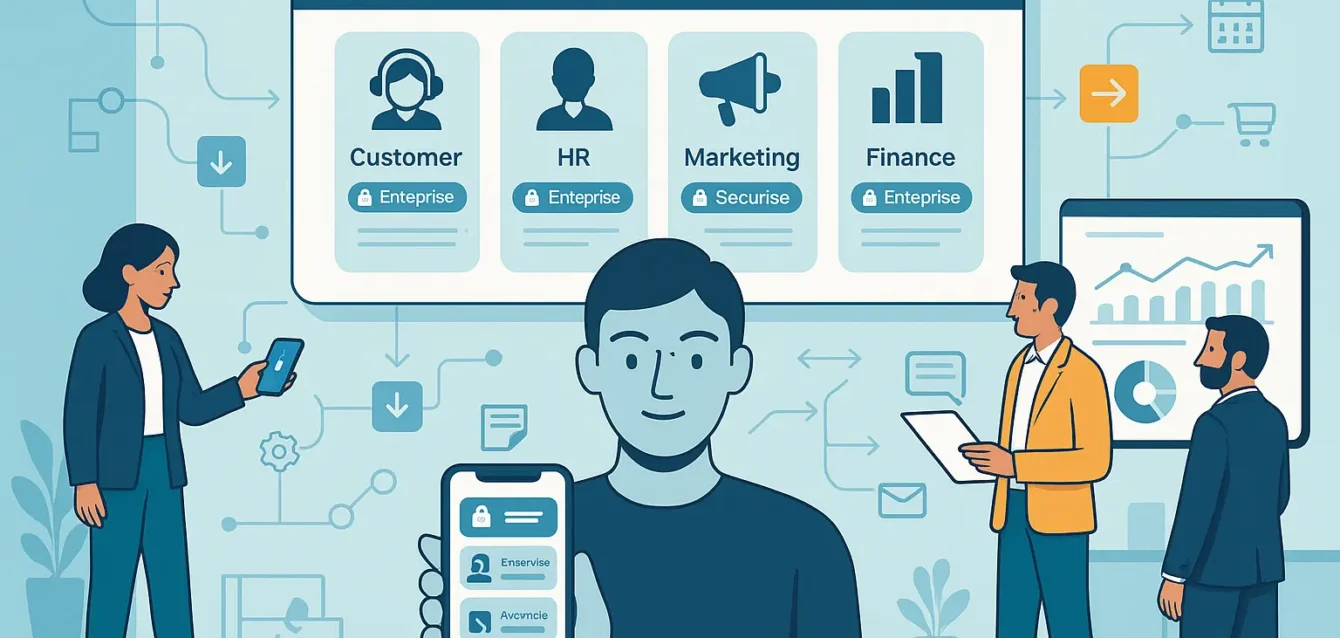Couverture : vitrine 'GPT Store' montrant des assistants IA spécialisés, intégration aux outils métiers et symboles de sécurité pour PME.