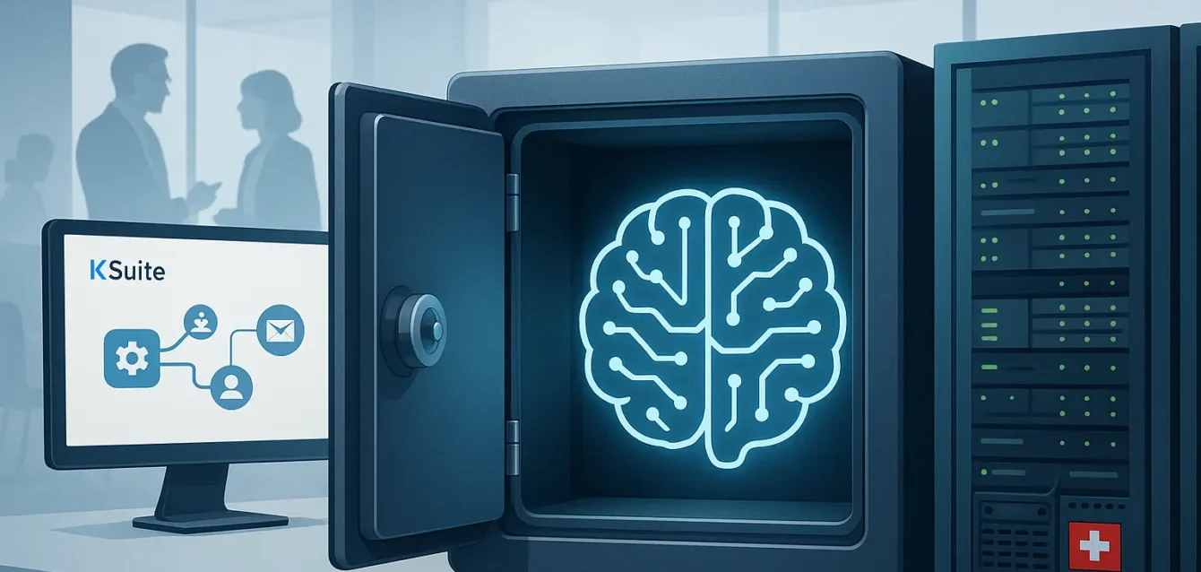 Euria — IA souveraine d’Infomaniak : sécurité suisse, IA open source et datacenters éco‑responsables. Euria d'Infomaniak — IA souveraine hébergée en Suisse protégeant les données